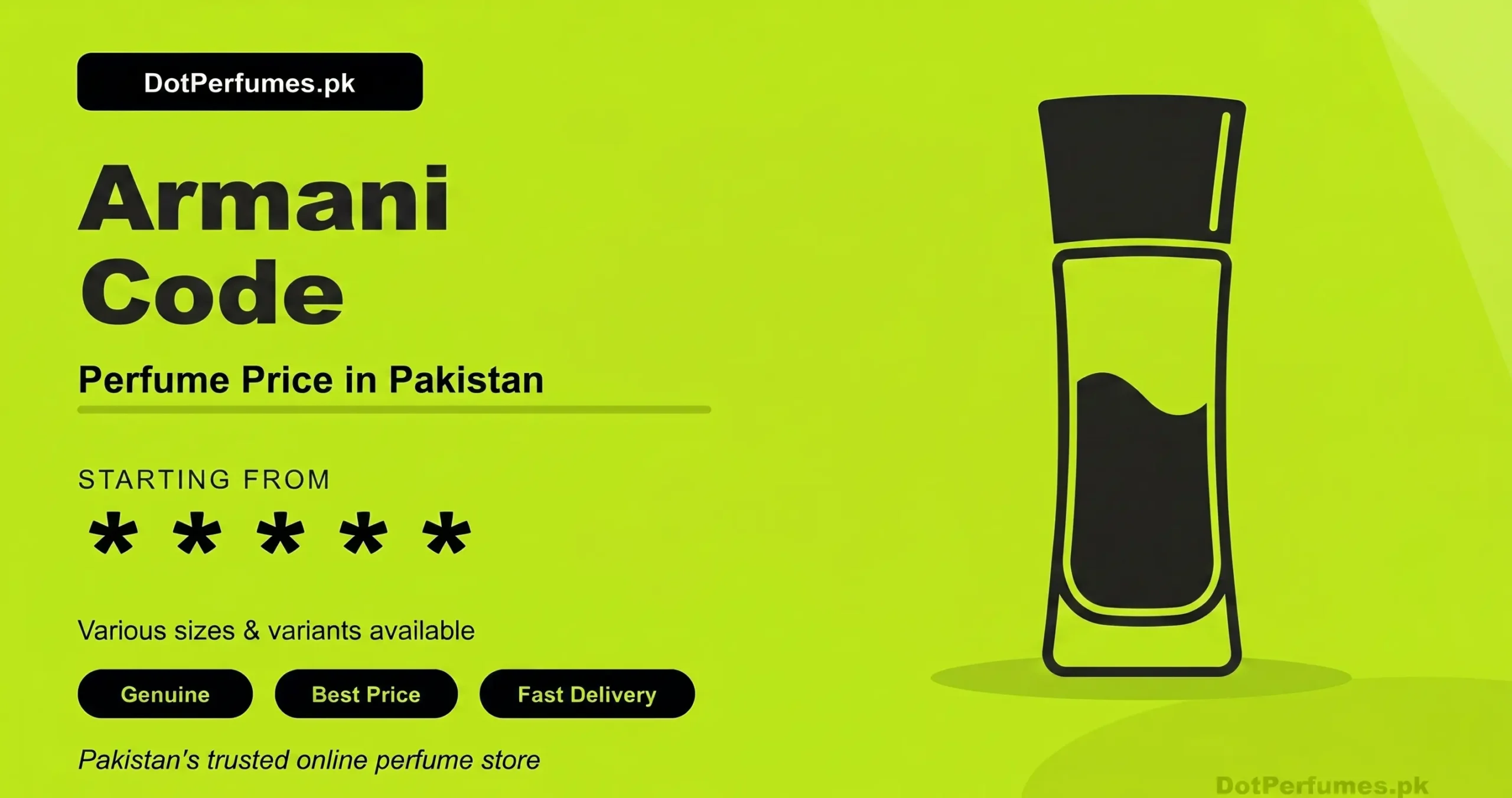 Armani Code Perfume Price in Pakistan